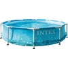 INTEX 28206NP - Frame Pool - Beachside (305x76cm) Framepool Gartenpool...