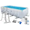Intex 26780NP, 6836 l, Gerahmter Pool, Kind & Erwachsener, Leiter, Bla...