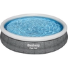 Bestway® Fast Set  Aufstellpool-Set mit Filterpumpe Ø 366 x 76 cm, Rat...