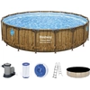 Bestway® Power Steel  Swim Vista Series  Frame Pool Komplett-Set mit F...