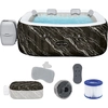 Bestway® LAY-Z-SPA® WLAN-Whirlpool Hawaii AirJet  180 x 180 x 66 cm, e...