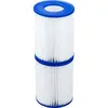 Bestway® Filterkartusche Gr. II Doppelpack, 10,6 x 13,6 cm