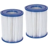 Bestway Filterpatrone (II), Filterkartusche für Pumpe, Blau, Weiß, 581...