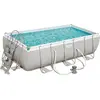 Bestway Power Steel 56441 Aufstellpool Gerahmter Pool Rechteckig 6478 ...