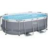 Bestway® Power Steel  Frame Pool Set mit Filterpumpe 305 x 200 x 84 cm...
