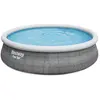 Bestway Fast Set Rattan 457x107 Cm Runder Aufblasbarer Pool 12362 Lite...