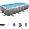 Bestway 56998, 14812 l, Gerahmter Pool, Erwachsener & Kind, Leiter, Gr...