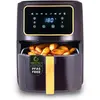 BERGNER CHARCOAL - PFAS-Freie Heißluftfritteuse 1800W 6.9L - 8 Kochpro...