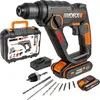 WORX WX390.1, SDS Plus, Schwarz, Orange, 900 RPM, 1,2 J, 5000 BPM, 1 c...