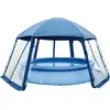 Blue Bay PH-02, Pool-/Whirlpool-Kuppel, Blau, Weiß, Fiberglas, Polyest...
