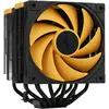 Deepcool AK620 ZERO DARK ZORIA (160 mm), CPU Kühler, Schwarz, Gelb