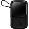Powerbank Baseus Qpow PRO mit Kabel, 10000 mAh, 22,5 W (Schwarz)