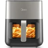Midea Heißluftfritteuse 6,2 L Energieeffizient: 1600 W, 7-in-1 Menü, s...