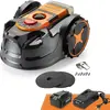 LawnMaster OcuMow® Mähroboter ohne Begrenzungskabel für bis zu 250 m²,...