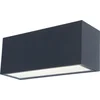 LUTEC Gemini LED Aussenwandleuchte 2fach 4000 K 42W IP54 Anthrazit