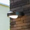 LED-Außenwandleuchte FELE, dunkelgrau, 20 cm, Metall, IP54
