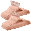 SONGMICS Kleiderbügel 20/50er Set rutschfest, (50-tlg), 0,6 cm dick, 3...