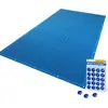 VOUNOT® Poolabdeckung Rechteckig 160g/m² Doppelter Poolplane mit DIY-D...