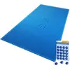 VOUNOT® Poolabdeckung Rechteckig 160g/m² Doppelter Poolplane mit DIY-D...