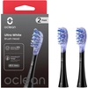 Oclean Bürstenkopf Ultra Weiß - Schwarz, 2er Pack