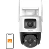 IMOU 6MP Dual-Objektiv Outdoor PT-Kamera: KI Personen- & Fahrzeugerken...