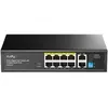 Cudy GS1010P Netzwerk-Switch 10-Port, Unmanaged, 10x Gigabit RJ45, 8x ...