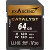 Exascend Catalyst 64GB (UHS-I SD V30) (64 GB, SDXC, U3, UHS-I), Speich...