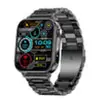 Colmi P80 Smartwatch Stahl Schwarz 1,83" Touchscreen Fitness Alltag