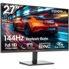 KOORUI 27 Zoll Gaming Monitor: 144 Hz FHD IPS Display, 99% sRGB, Adapt...