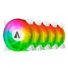 Abysm Gaming 12 Mm Arclight Argb Control Ab831106 Ventilator 5 Einheit...