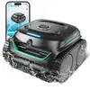 Wybot C2V, Roboter-Pool-Reiniger, Pool, Schwarz, Grün, Boden, Wand, Wa...