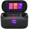 Ikarao Karaokebox Shell S1 (8 h), Bluetooth Lautsprecher, Schwarz