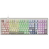 AJAZZ AK980 Mechanische Gaming-Tastatur - 98% Layout - Retro Rote Scha...