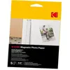 Kodak 185Z001460 Fotopapier 10x15cm 5 (10 x 15 cm), Fotopapier, Weiss