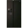 Haier HSR 5918 DIPB Side by Side schwarz matt