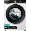 Hisense WF3S1243BW3, Frontlader, 12 kg, B, 72 dB, 1400 RPM, A