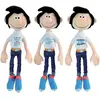 Set aus 3 Plüschtieren Jemini Gaston Lagaffe 30 cm (12 Zoll)