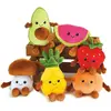 Jemini - Fruity's 024144 Kiste mit 6 Obst- und Gemüsesorten aus Plüsch...