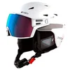 Skihelm Cairn Shuffle S-Visor Evolight NXT® Weiß M (56/58 cm)