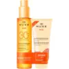NUXE Sun Sonnenöl LSF 30 & After-Sun-Milch Set für gepflegte Haut nach...
