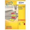Avery Dennison, Etiketten, Etiquette d'adresse, 70 x 35 mm, rouge fluo