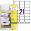 Avery Dennison, Etiketten, Etiquette d'adresse jet d'encre, 63,5 x 38,...