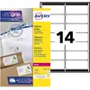 Avery, Etiketten, Adressetiketten L7163-250 Weiss A4 3500 Etiketten