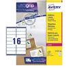 Avery Dennison, Etiketten, Etiketten Zweckform ultragrip L7162, 99,1x3...