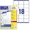 Avery Dennison, Etiketten, Etiketten Zweckform ultragrip L7161, 63,5x4...