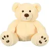 Kuscheltier   GIPSY TOYS   Cremefarbener Patachon-Bär, 80 cm