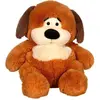 Plüschtier  Chubby Dog    GIPSY TOYS   40 cm, Karamell