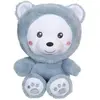 Hoody Pets Bären-Plüschtier   GIPSY TOYS   Blau. 24 cm