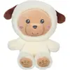 Hoody Pets Hunde-Plüschtier   GIPSY TOYS   Creme. 24 cm