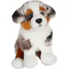 Gipsy Toys   Sitzender Australian Shepherd   25 cm   Weiß   Braun   Gr...